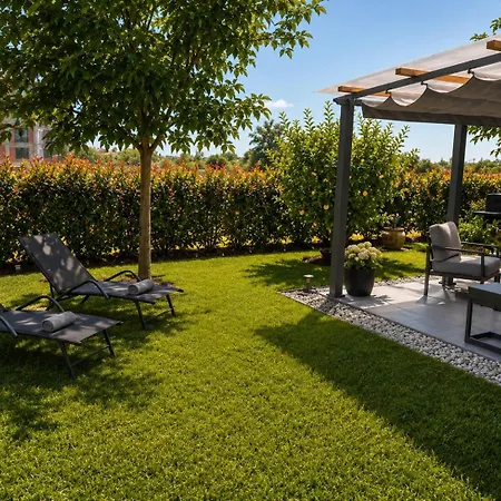 Lejlighed Capsula Luxury - Garden Lounge, Grill And Free Parking Umag
